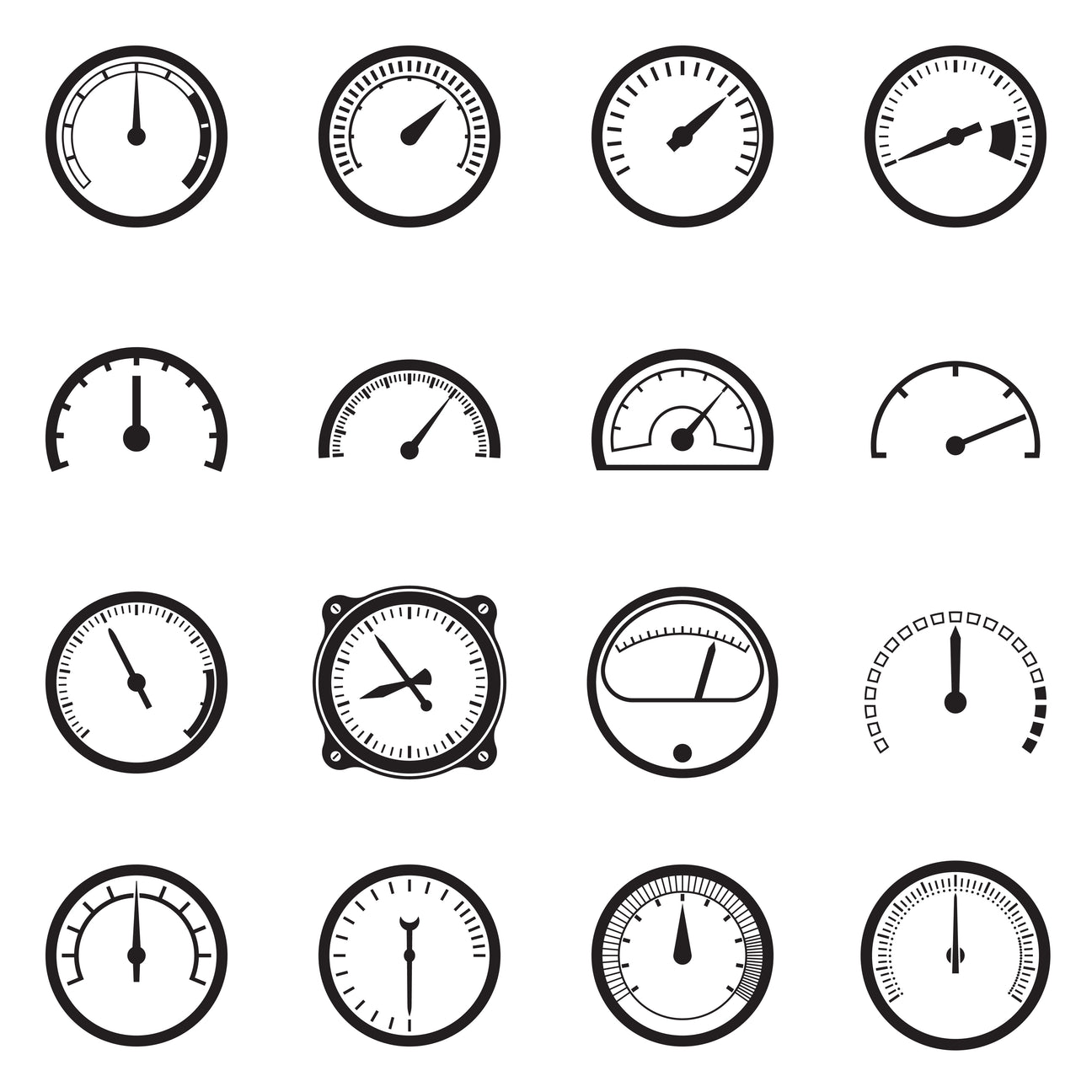 Heavy Equipment - Instruments, Dials & Gauges