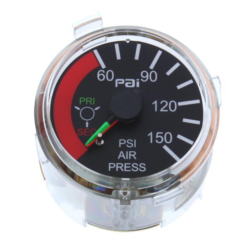 PAI INDUSTRIES - 803460 - DUAL AIR PRESSURE GAUGE REPLACES MACK 7MT253M