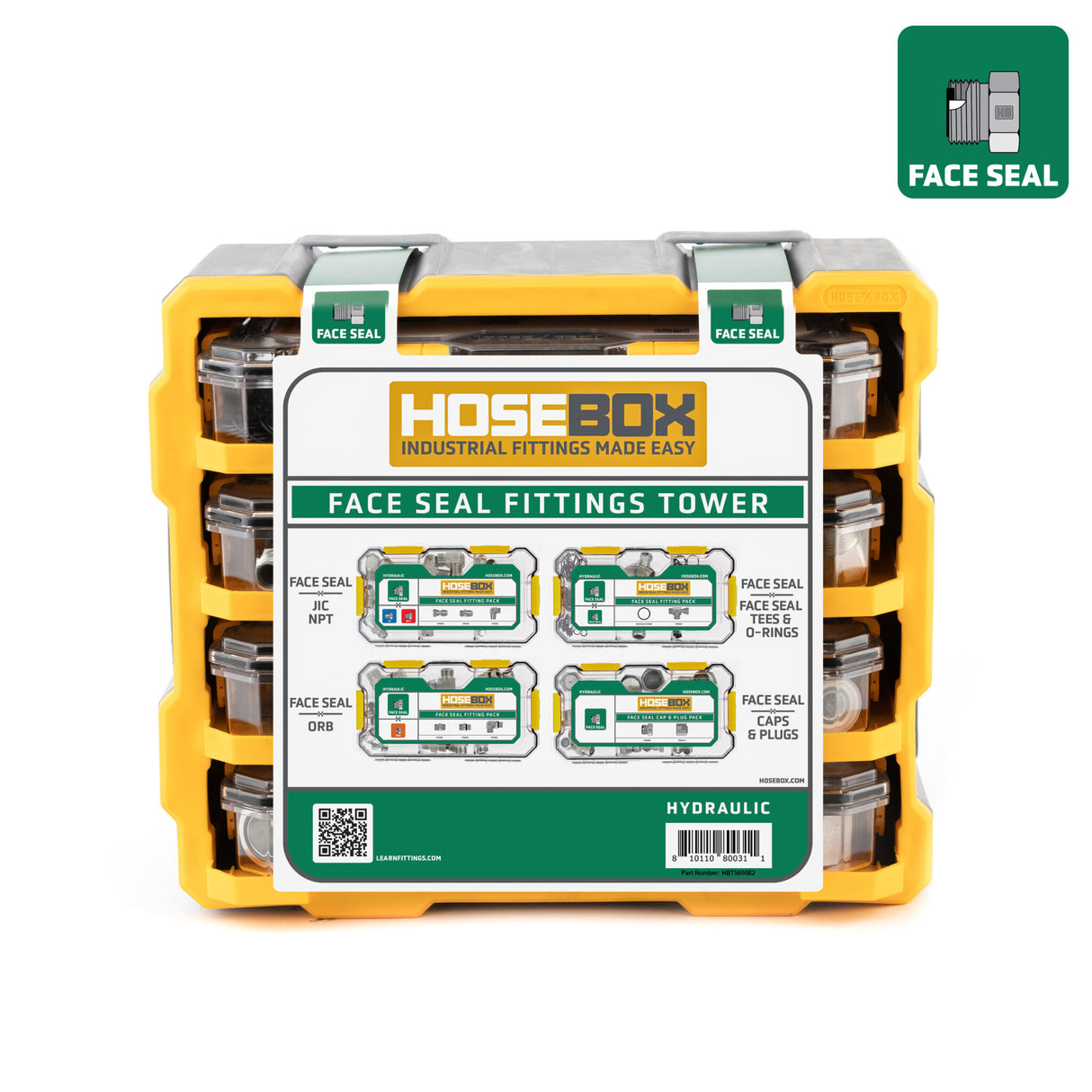 HOSEBOX - HBT5600E2 - FACE SEAL Fittings Tower