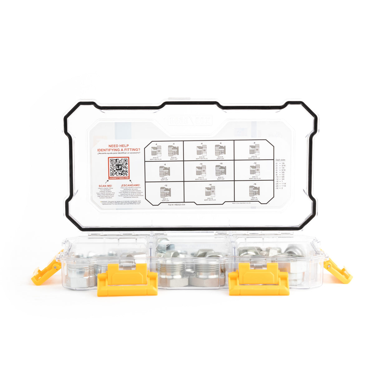 HOSEBOX - HB2023-004 - BSPP CAPS - PLUGS FITTING PACK
