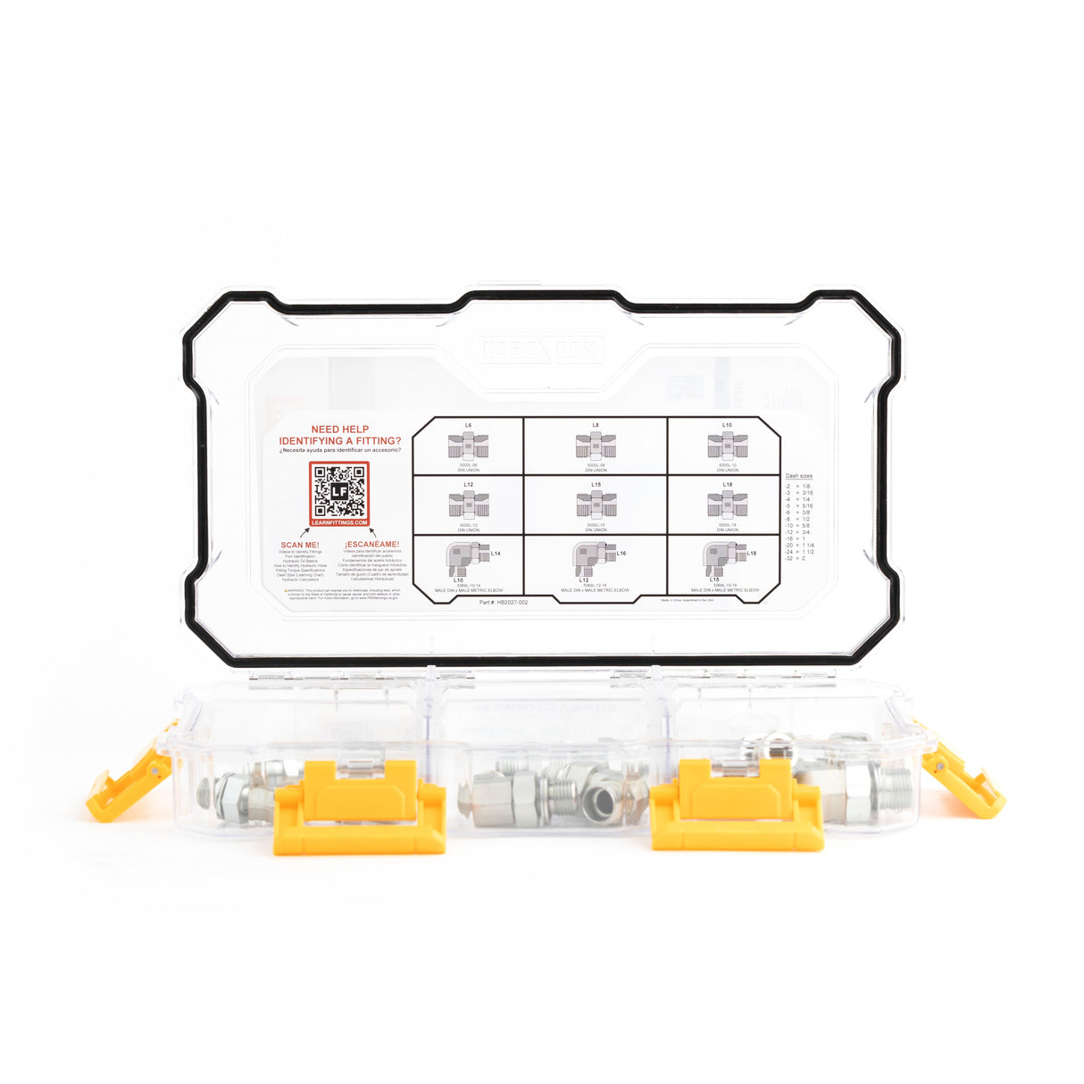 HOSEBOX - HB2027-002 - METRIC LIGHT DIN - DIN BONDED SEALS