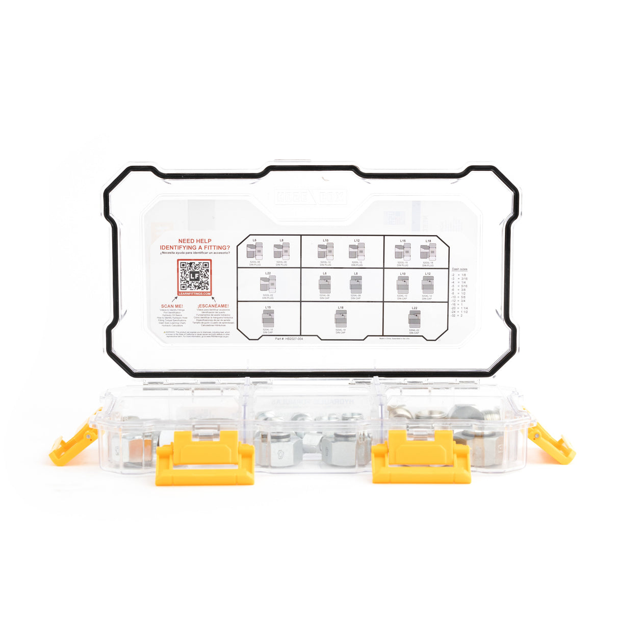HOSEBOX - HB2027-004 - METRIC LIGHT DIN CAPS AND PLUGS
