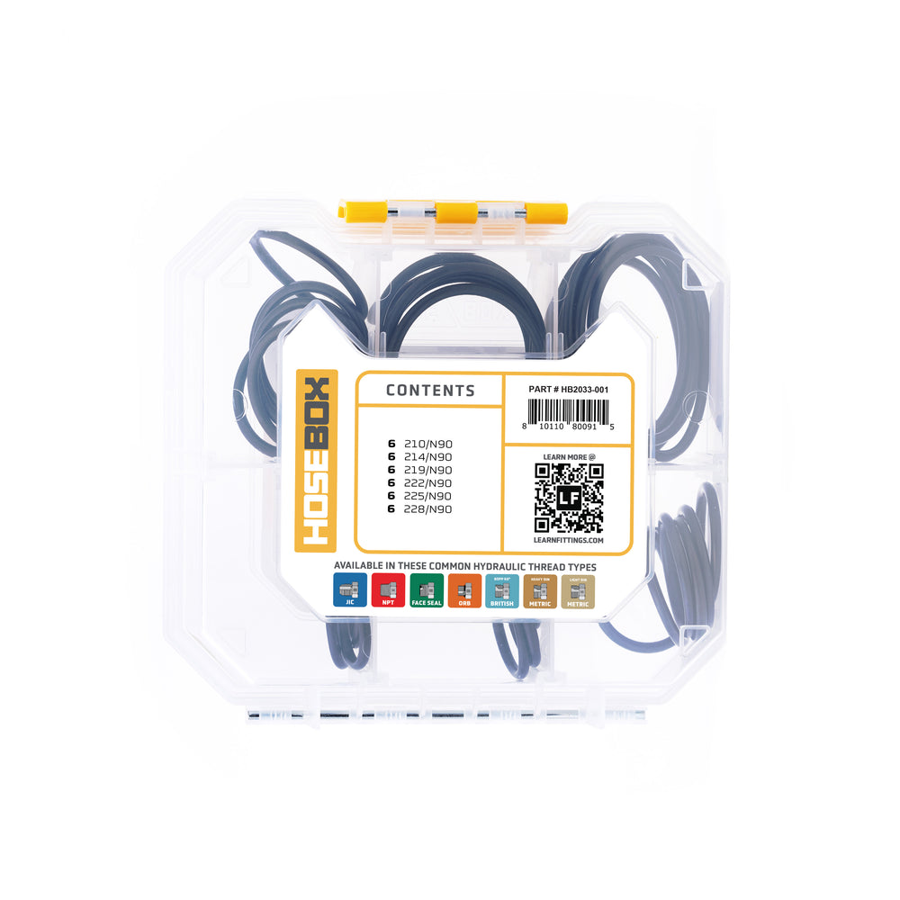 HOSEBOX - HB2033-001 - FLANGE SEAL O-Rings - 36 pcs.