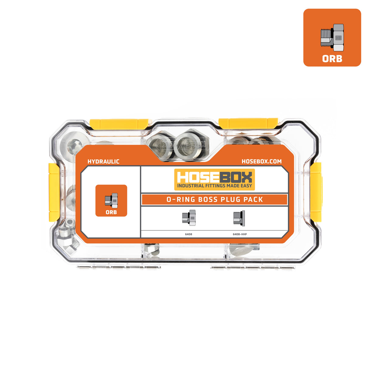 HOSEBOX - HBE1024 - ORB PLUGS FITTING PACK
