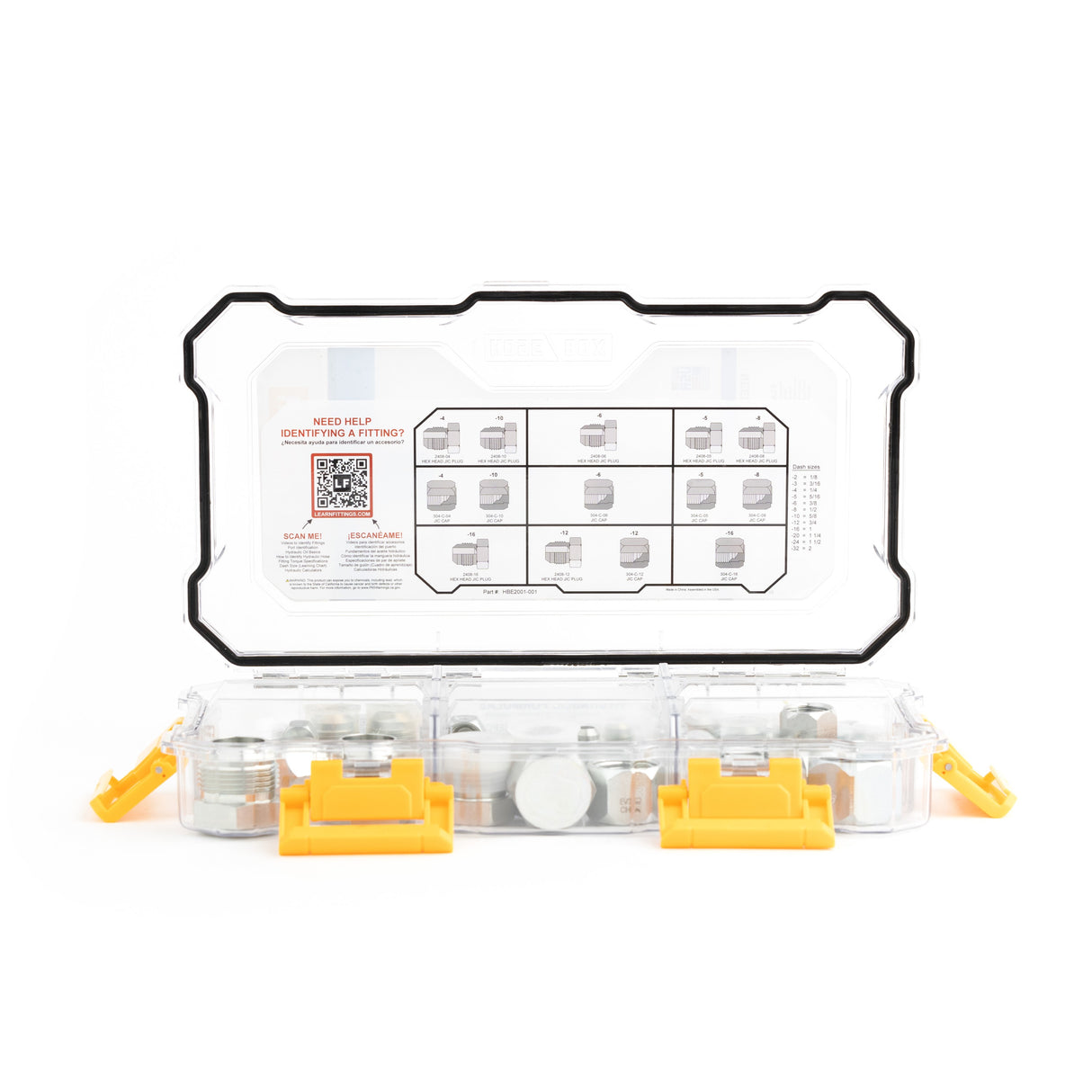 HOSEBOX - HBE2001-001 - JIC CAPS AND PLUGS FITTING PACK