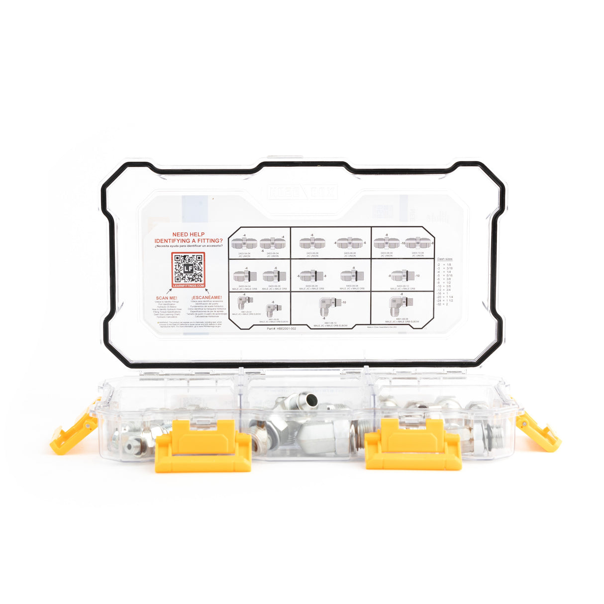 HOSEBOX - HBE2001-002 - JIC - ORB FITTING PACK