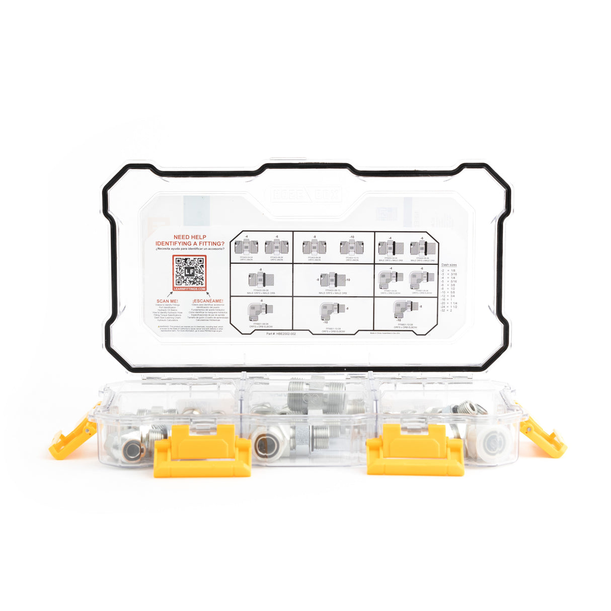 HOSEBOX - HBE2002-002 - FACE SEAL - ORB FITTING PACK