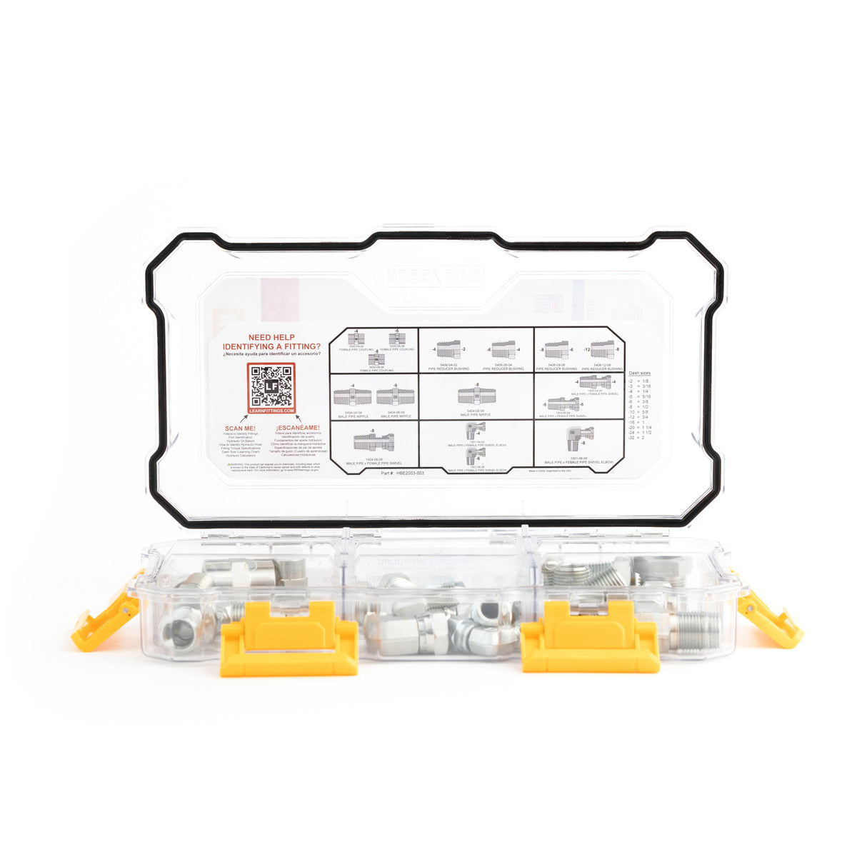 HOSEBOX - HBE2003-003 - NPT - NPT FITTING PACK