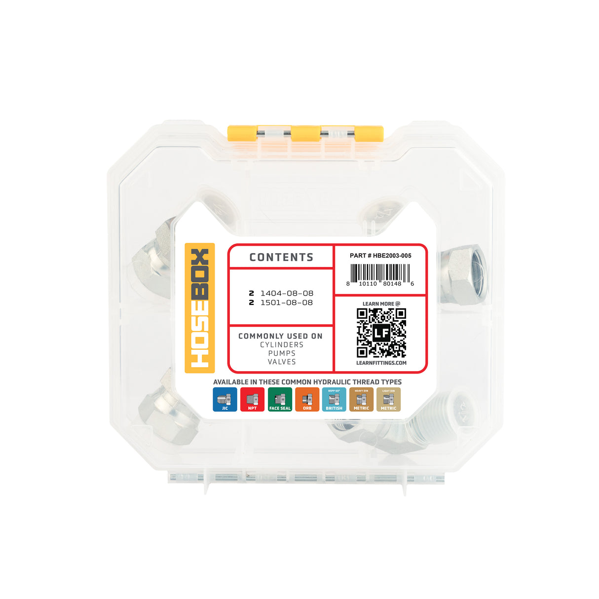 HOSEBOX - HBE2003-005 - (1/2") NPT to NPT Mini Pack