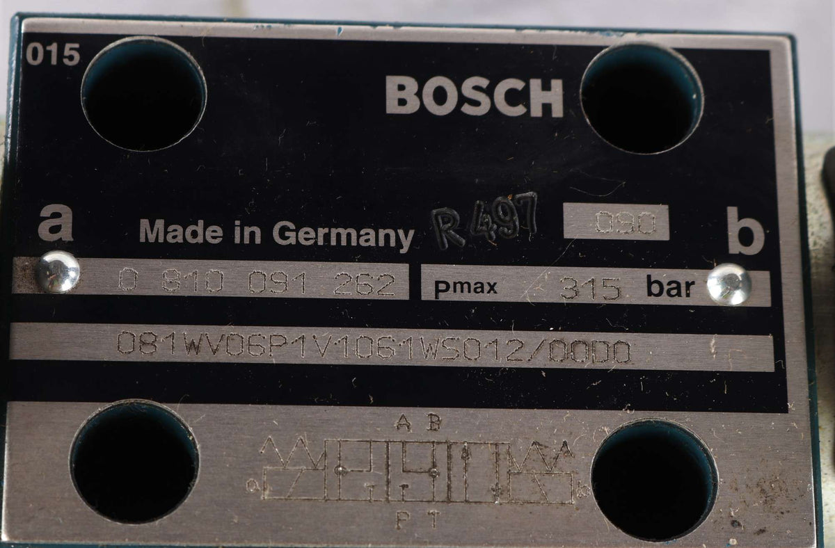ROBERT BOSCH - 0-810-091-262 - CONTROL VALVE