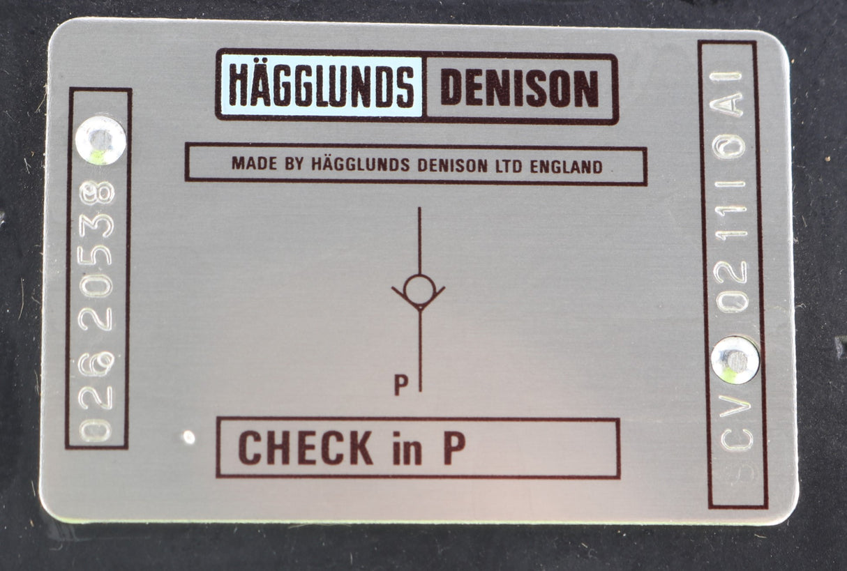 DENISON - 026-20538-0 - HYDRAULIC PORT BLOCK