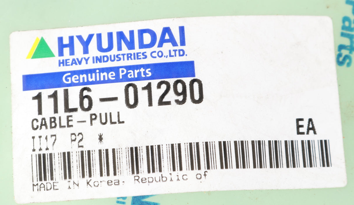 HYUNDAI - 11L6-01290 - CABLE-PUSHPULL
