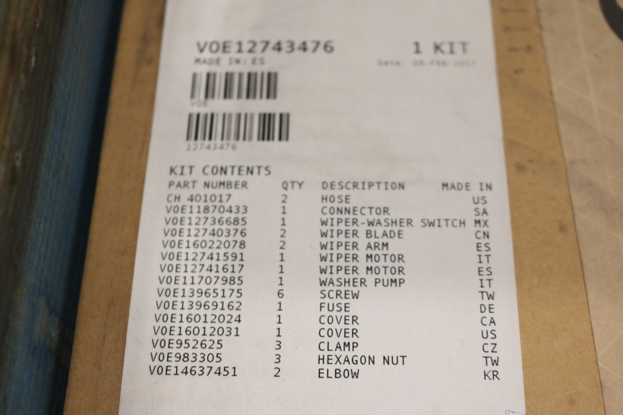 VOLVO - 12743476 - KIT