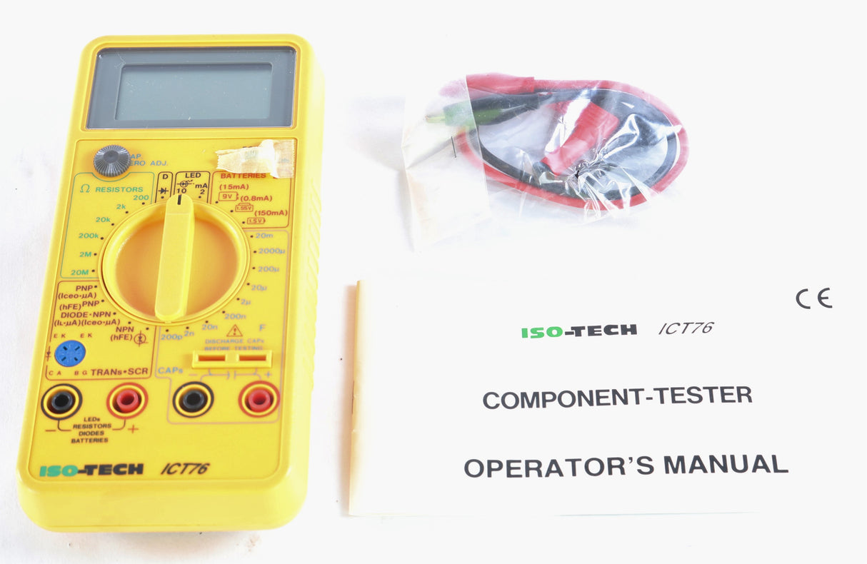 TEREX - 15269859 - ISO-TECH ICT-76 COMPONENT TESTER