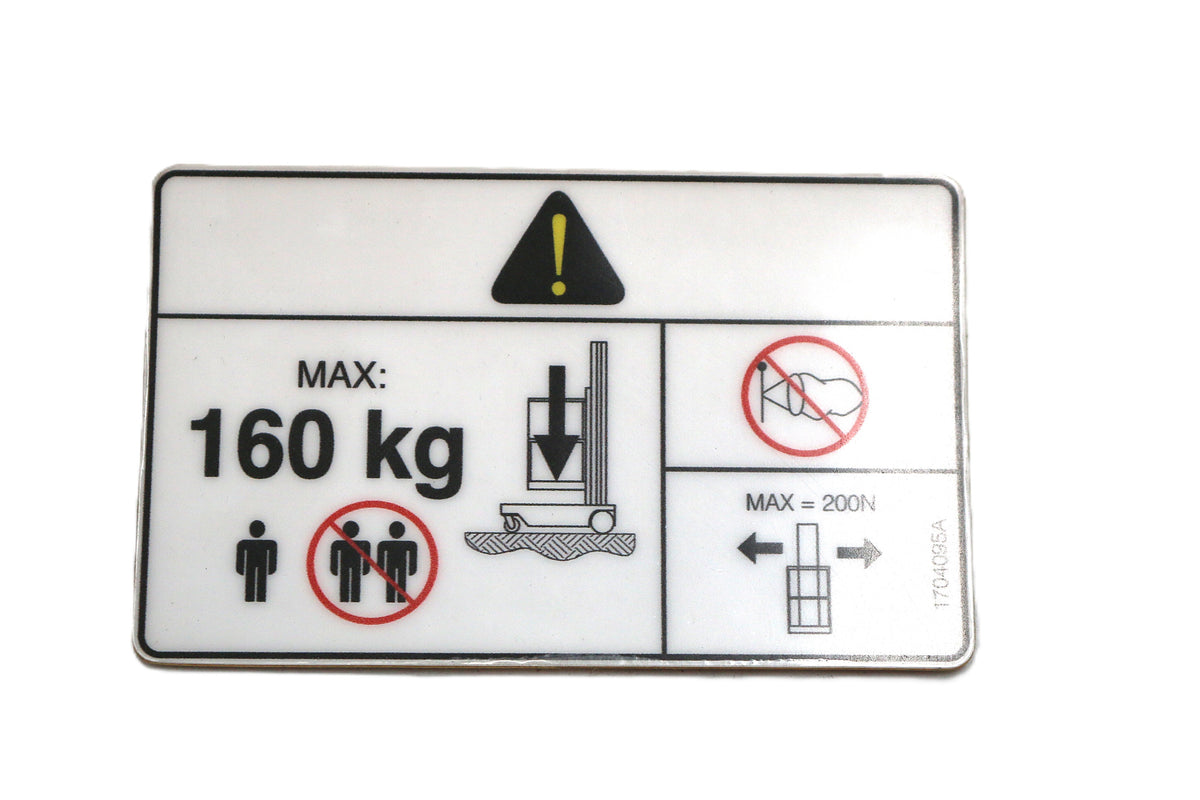 JLG - 1704095 - DECAL