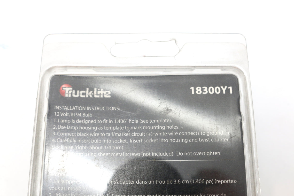 TRUCK-LITE - 18300Y1 - MARKER CLEARANCE LIGHT