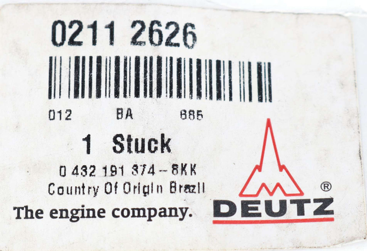 DEUTZ DIESEL - 0211-2626 - INJECTOR