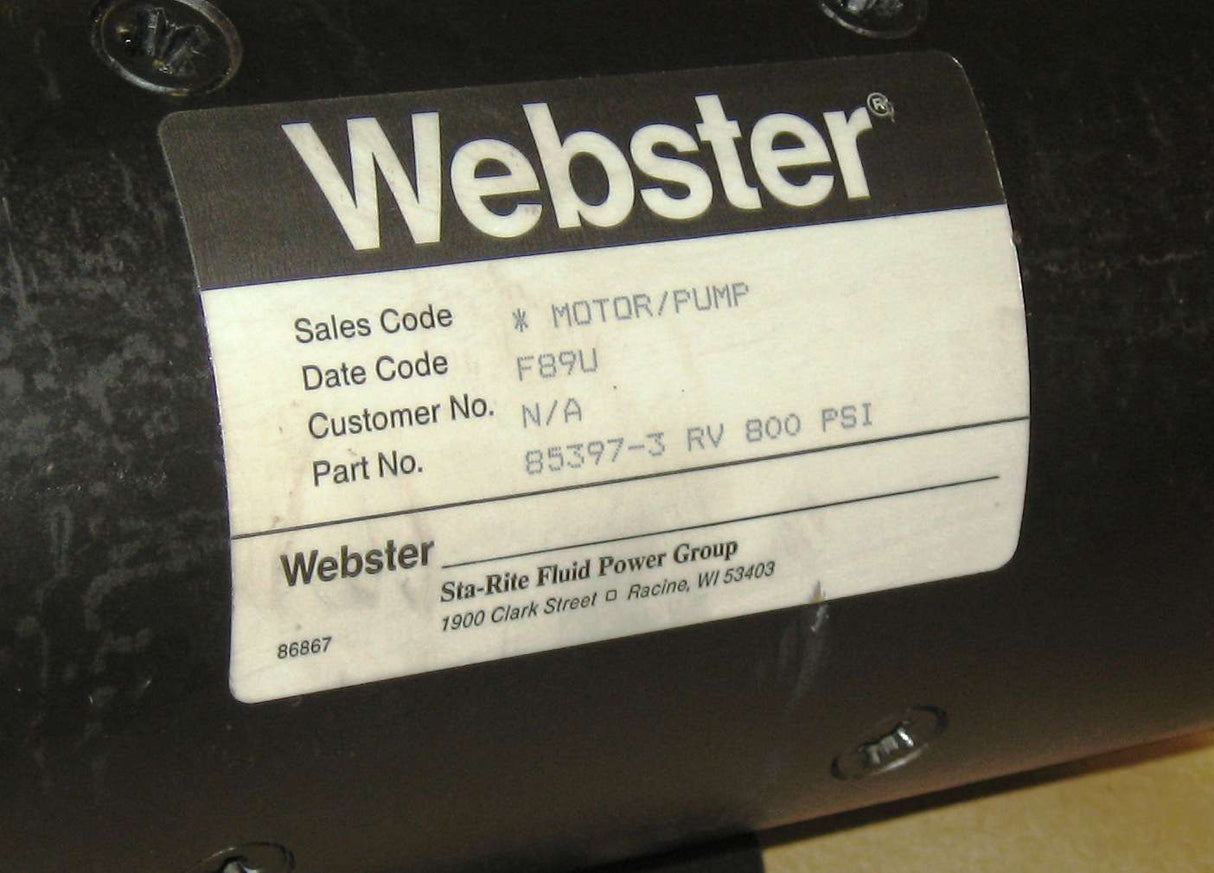 VOLVO - 2502793 - PUMP/MOTOR ASM