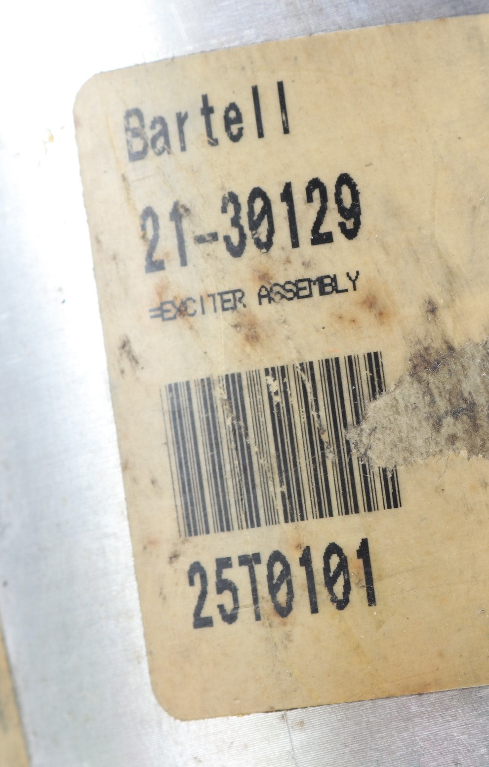 BARTELL - 30129 - EXCITER ASSEMBLY