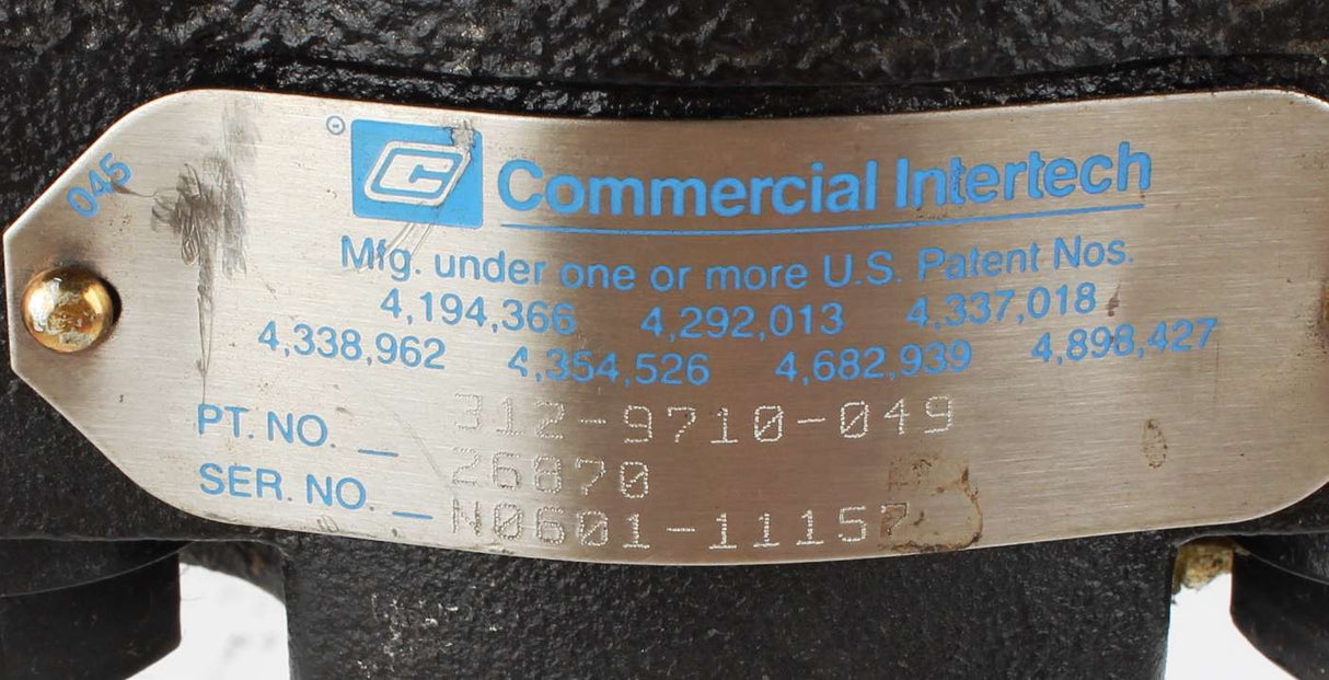COMMERCIAL INTERTECH - 312-9710-049 - HYDRAULIC GEAR MOTOR