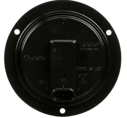 TRUCK-LITE - 44326R - LED STOP|TURN|TAIL BLACK FLANGE MOUNT 12V 6 DIODE