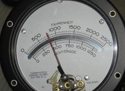 IWS - 45-9324-1001 - FAHRENHEIT TEMP GAUGE