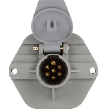TRUCK-LITE - 50865 - 20A 7 SPLIT PIN SURFACE MOUNT RECEPTACLE