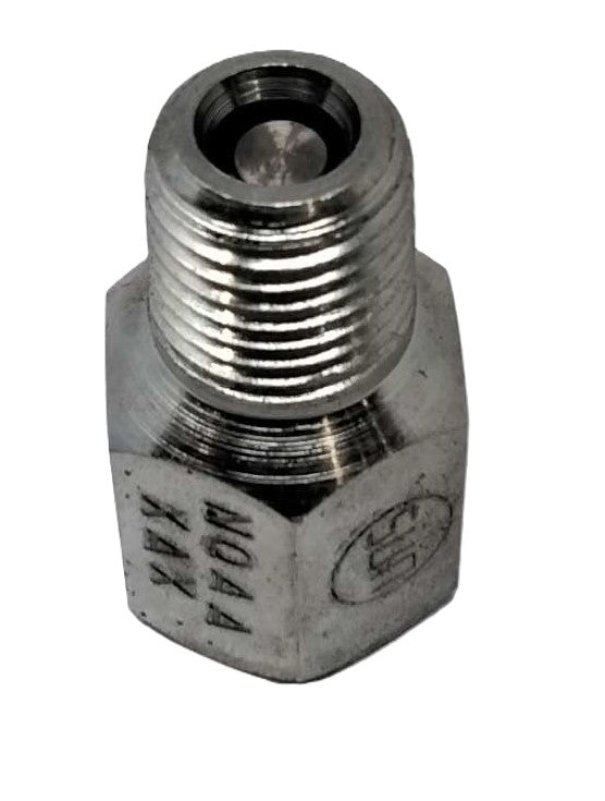 WAVERLY BOOM TRUCK - 552-00028 - GAUGE LINE FUSE: MALE 1|4 NPTF TO FEMALE 1|4 NPTF
