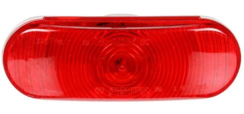 TRUCK-LITE - 60002R - OVAL STOP/TURN/TAIL BLACK GROMMET MOUNT PL-3 12V