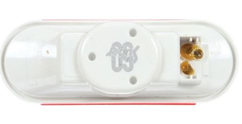 TRUCK-LITE - 60002R - OVAL STOP/TURN/TAIL BLACK GROMMET MOUNT PL-3 12V