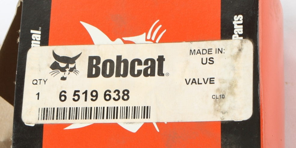 BOBCAT - 6519638 - CHECK VALVE - FREE-FLOW IN-LINE