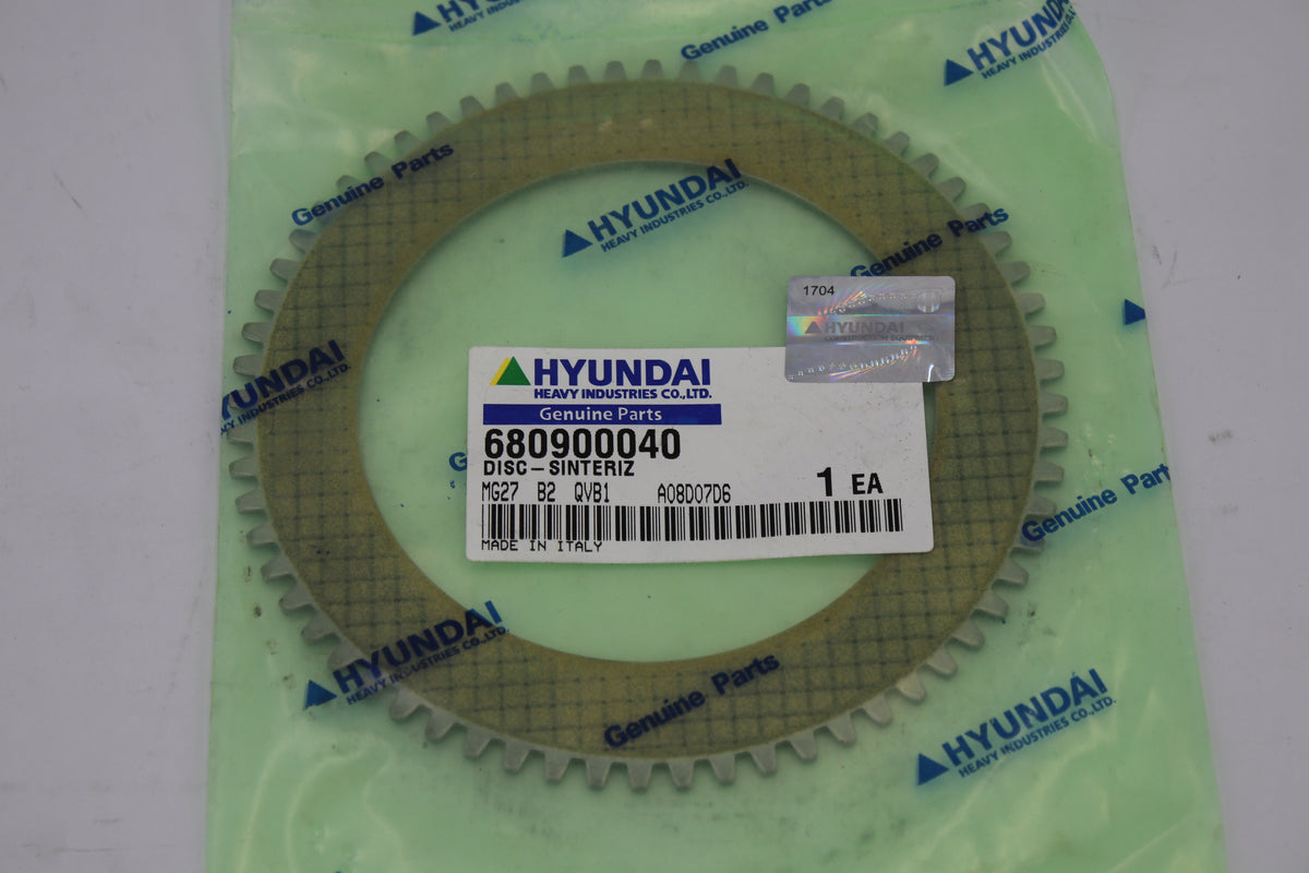 HYUNDAI - 680900040 - DISCSINTERIZ