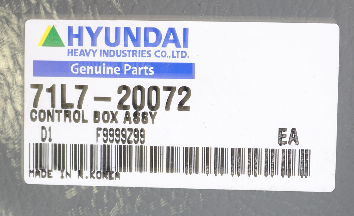 HYUNDAI - 71L7-20072 - BOX ASM-CONTROL
