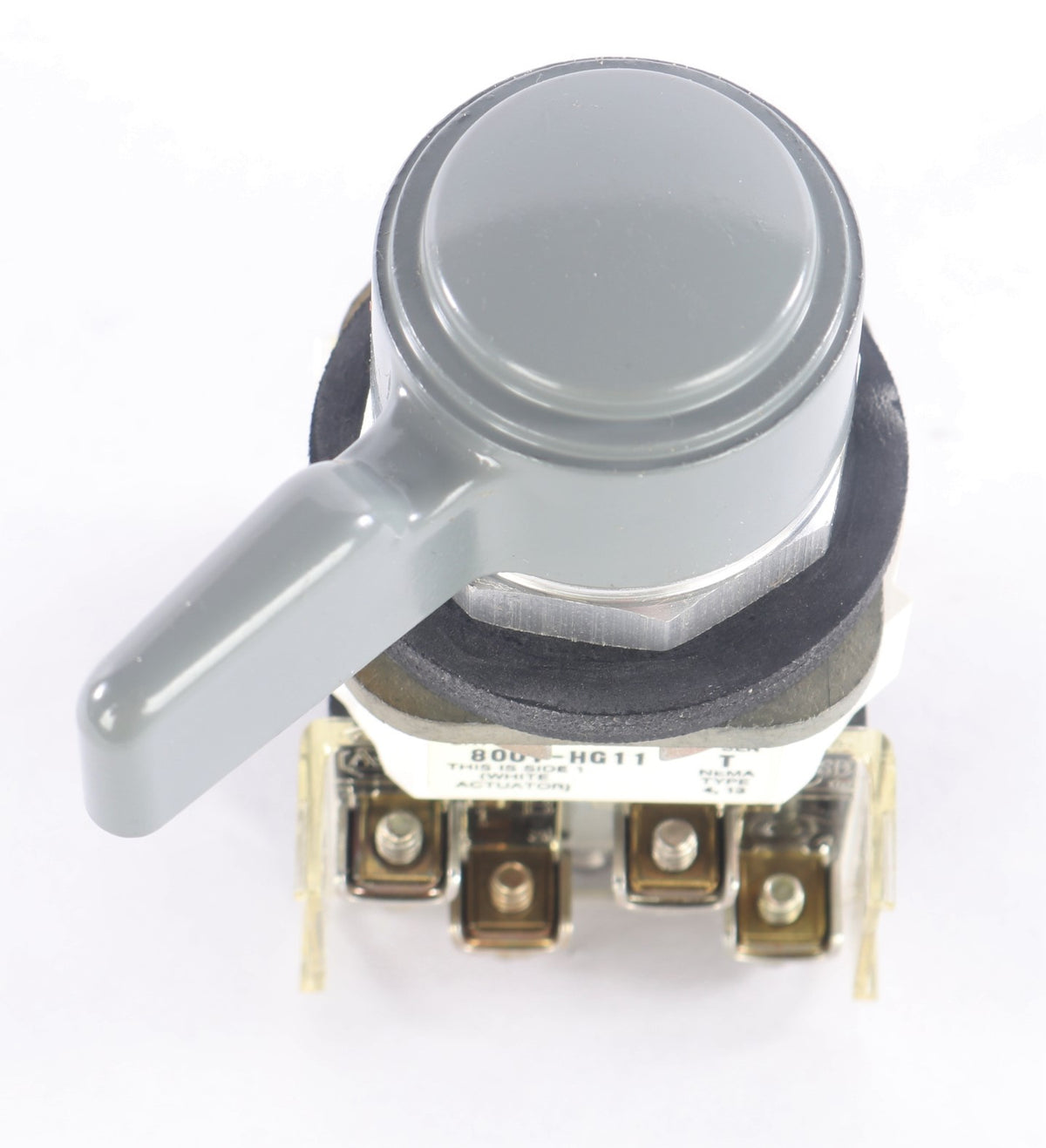 ALLEN-BRADLEY - 800T-HG11 - SELECTOR SWITCH SERIES T TYPE 4|13 2-POS.