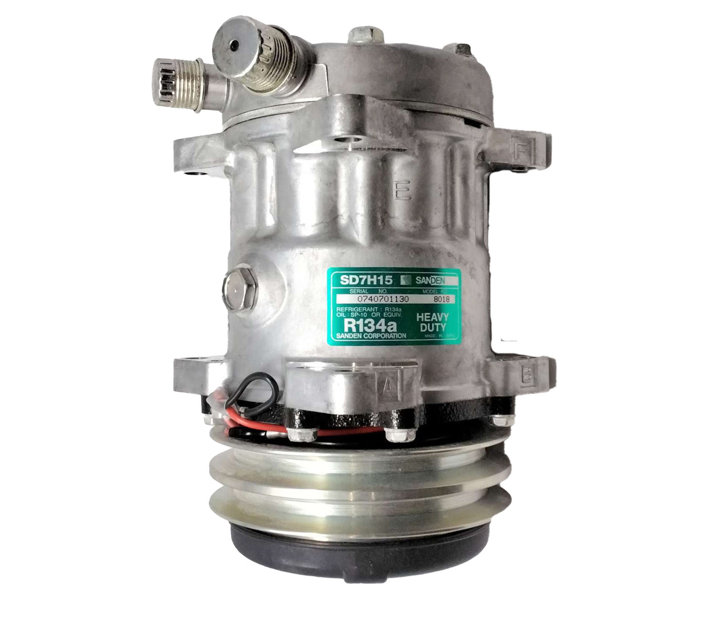 SANDEN - 8018 - SD7H15 HEAVY DUTY COMPRESSOR – Iron Wing Parts