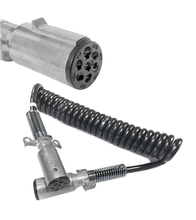 MACK - 8498-244621 - 15ft PERMACOIL WIRE HARNESS - METAL PLUGS