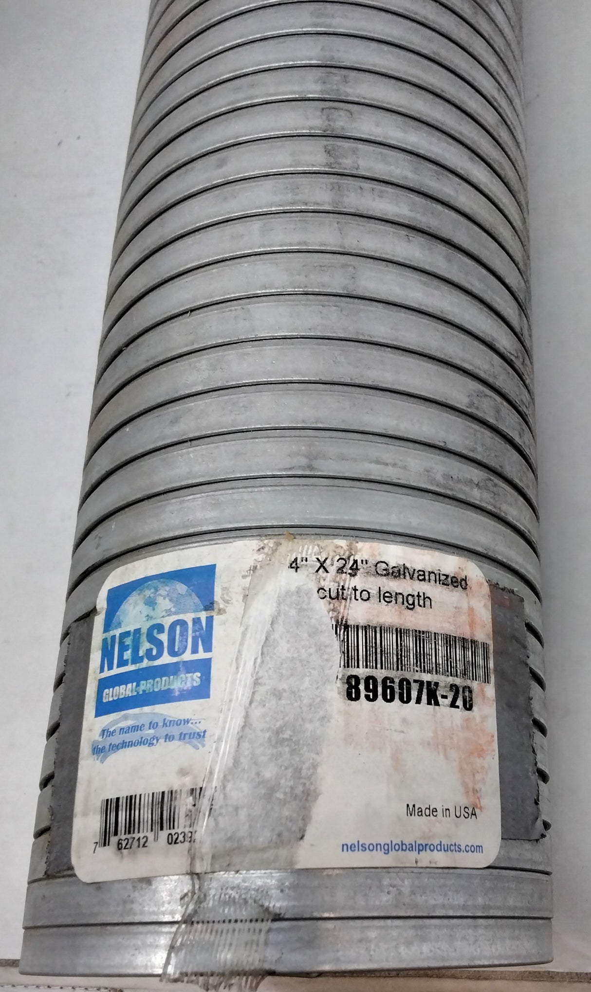 FLEETGUARD - 89607K - 4"X 24" GALVANIZED PIPE