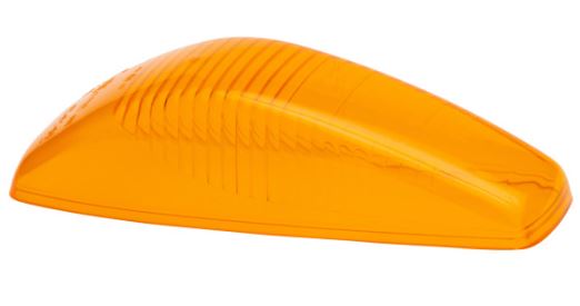 GROTE - 92183 - SMALL AERODYNAMIC CAB LENS AMBER