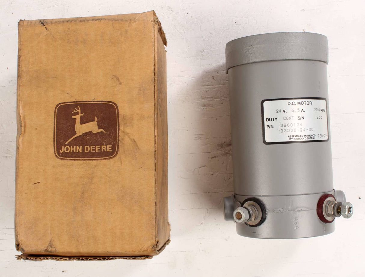 JOHN DEERE - AR89989 - MOTOR 24V DC 2.5 A 2300 RPM