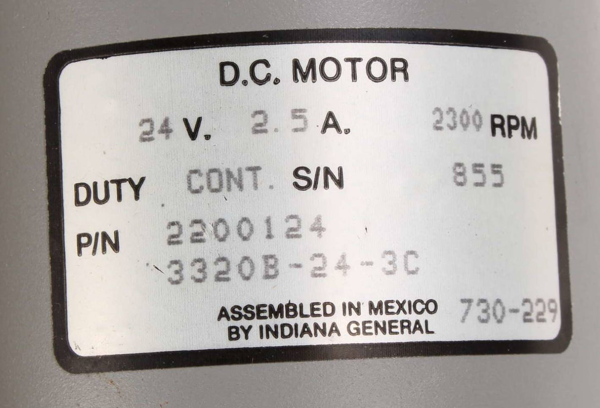 JOHN DEERE - AR89989 - MOTOR 24V DC 2.5 A 2300 RPM
