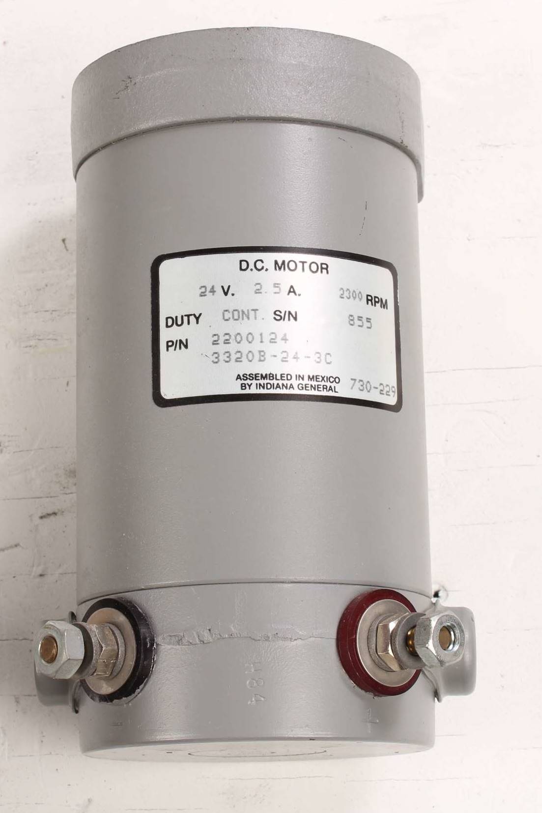 JOHN DEERE - AR89989 - MOTOR 24V DC 2.5 A 2300 RPM