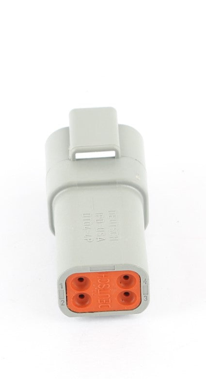 DEUTSCH - DT04-4P - 4 WAY RECEPTACLE HOUSING CONNECTOR