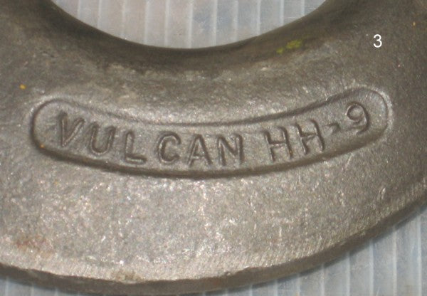 IWS - MEB2279 - CAST IRON HOOK LOT OF 3