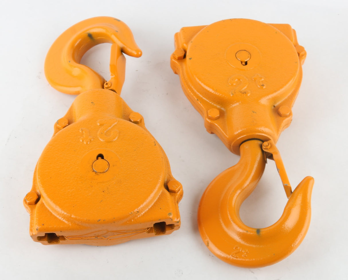 IWS - MEB2551 - 2 TON HOOK ASM LOT OF 2