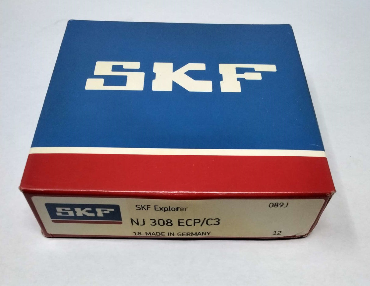 SKF - NJ308ECP/C3 - CYLINDRICAL ROLLER BEARING 90mm OD