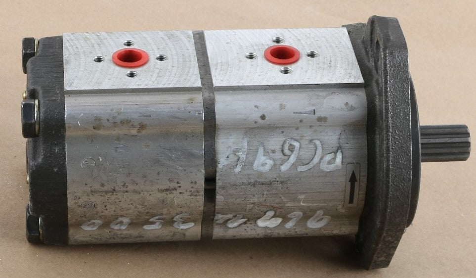 COMMERCIAL INTERTECH - P11B193+BEDA19-92BDA14-1 - HYDRAULIC GEAR PUMP: DOUBLE