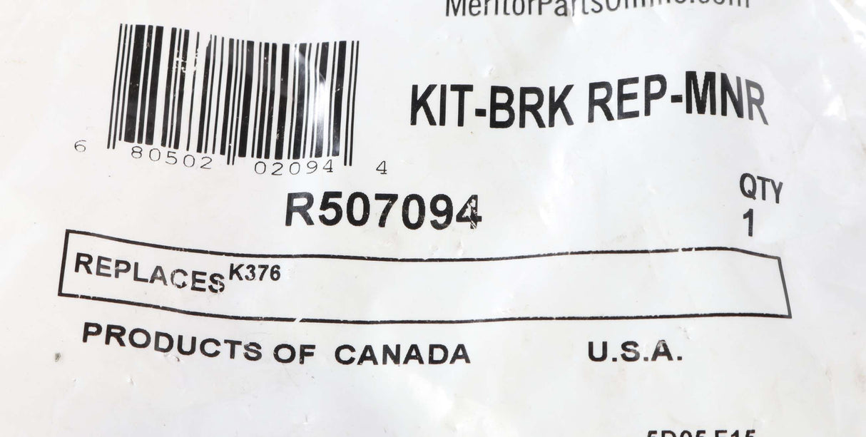 MERITOR - R507094 - MINOR BREAK REPAIR KIT