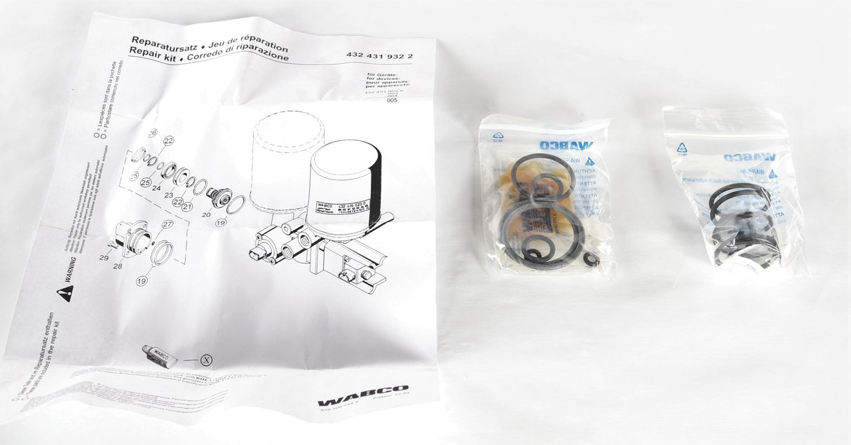 MERITOR - R955041 - AIR DRYER PISTON KIT