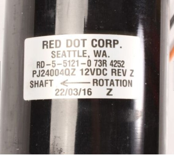 RED DOT - RD-5-5121-0 - DOUBLE SHAFT BLOWER MOTOR 12VDC