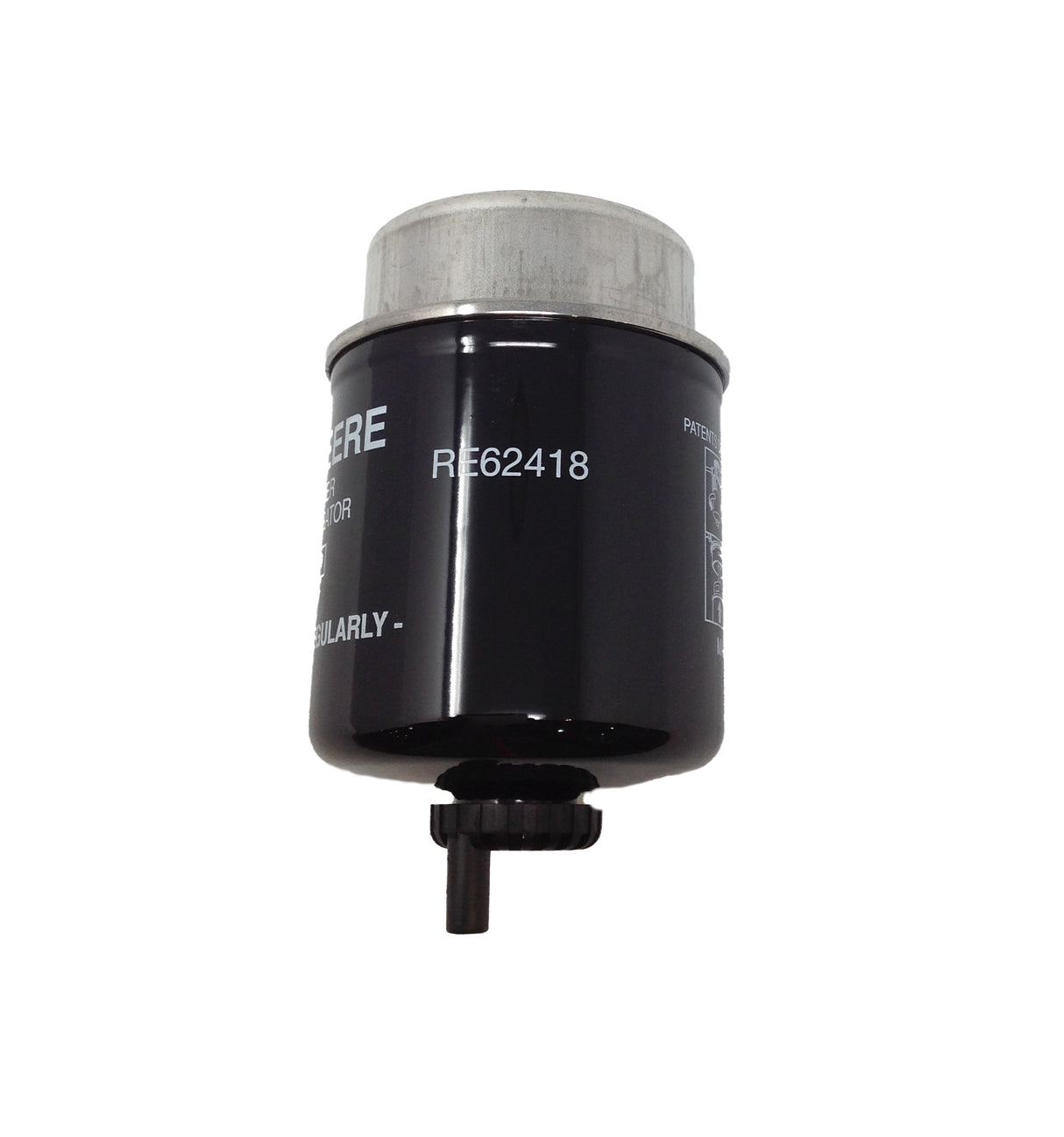 JOHN DEERE - RE62418 - FUEL FILTER W| DRAIN VALVE